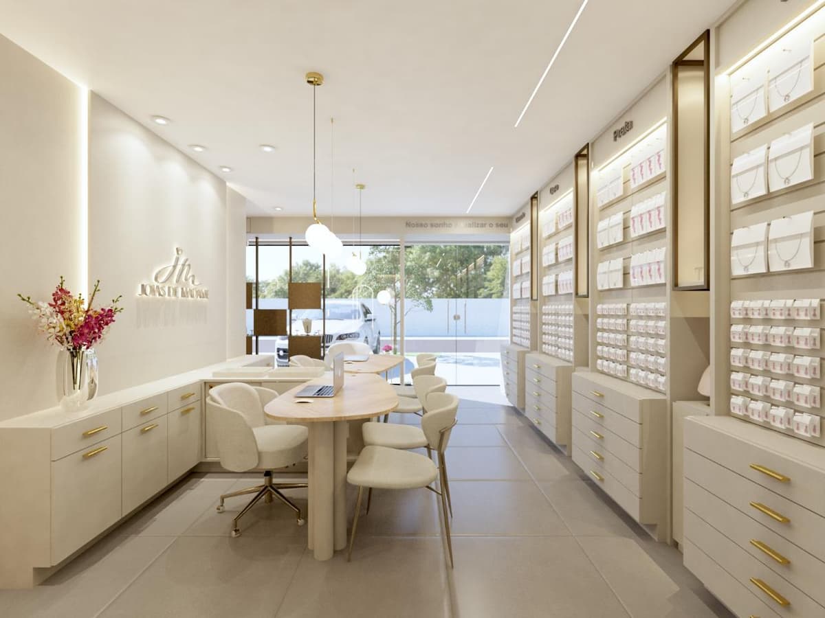 Showroom e Arquitetura Joias de Madame